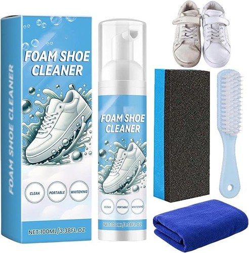 Trainer cleaner shoe cleaning - cleaner,