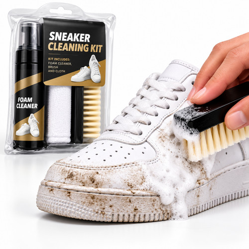 All sneaker cleaning kit - all, in