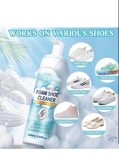Shoe cleaner kit 200ml - 200ml, foam
