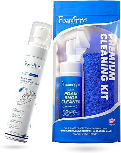 Shoe cleaner deodorizer - +, +