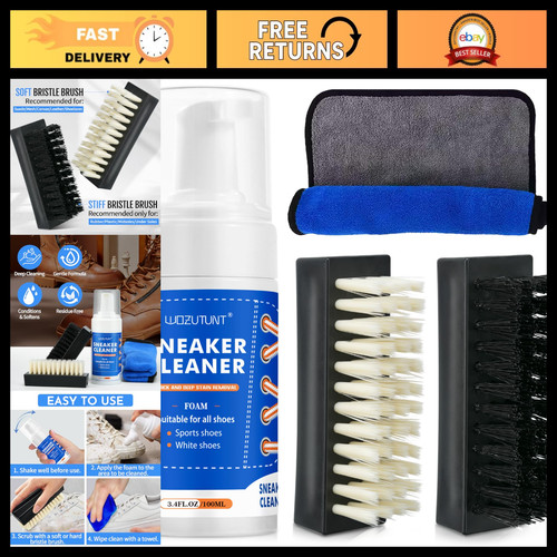 Shoe cleaning kit - cleaning, for