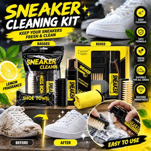 All sneaker cleaning kit - all, in