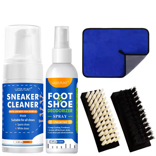 Shoe cleaner foam - shoe, rinse