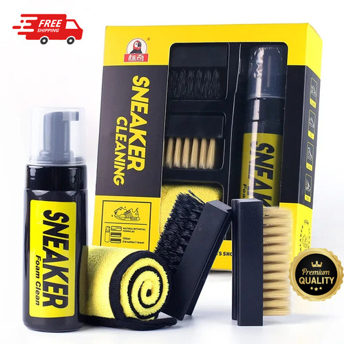 Shoe cleaner kit 150ml foam - shoe,