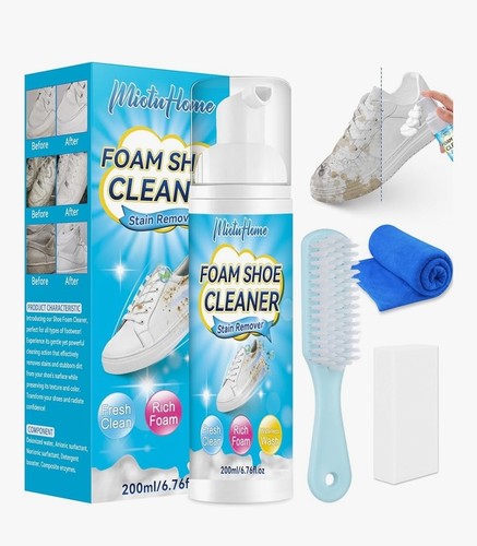Shoe cleaning kit with - oz,